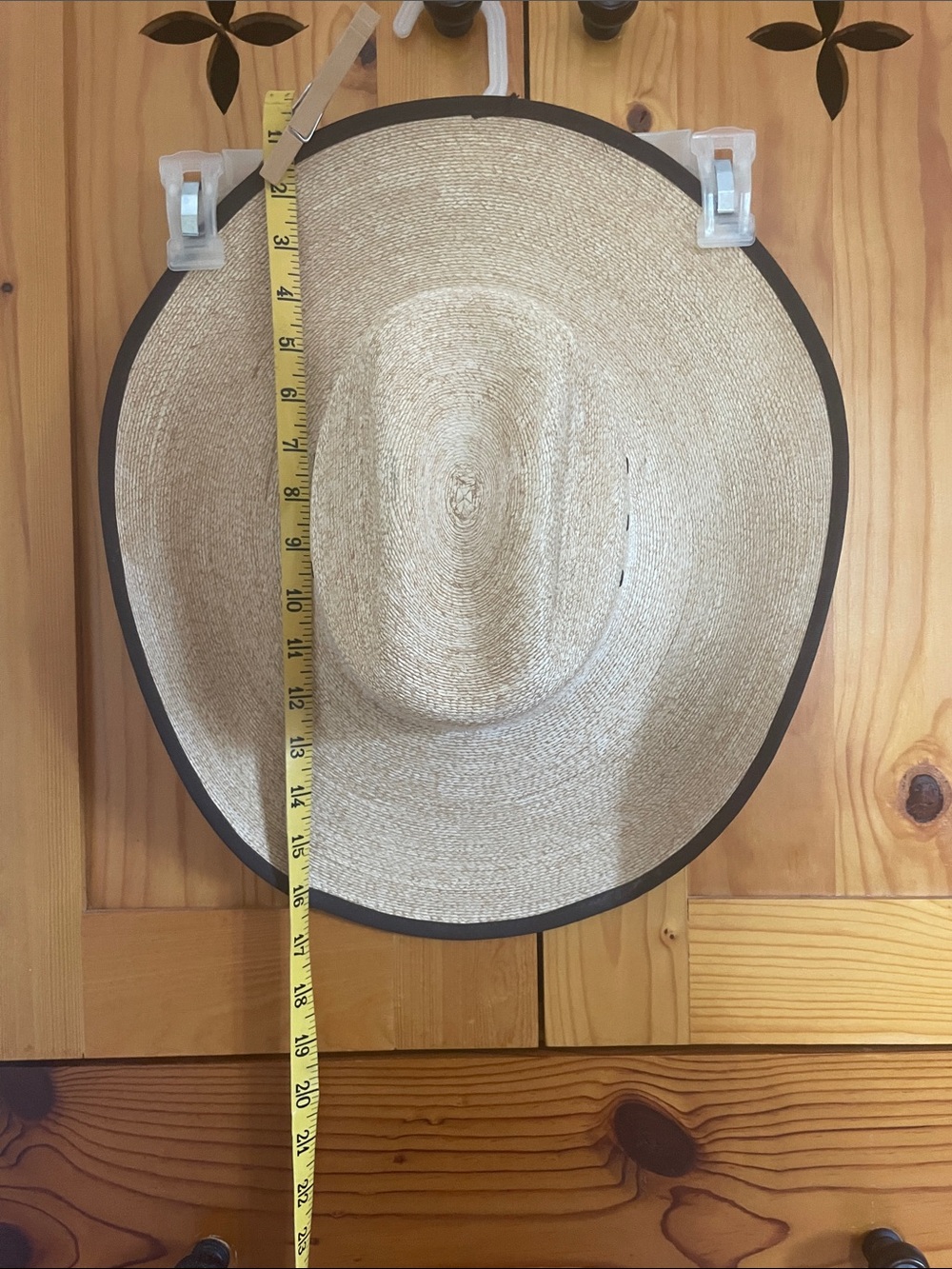 Cavender’s straw hat size 6 7/8